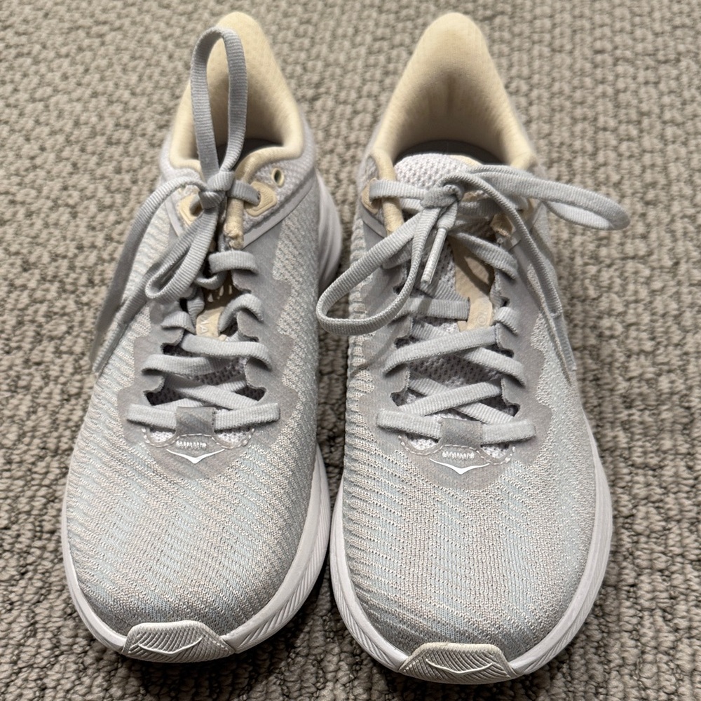 Hoka Women's Light Gray Sneakers